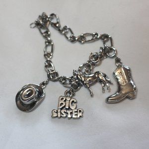 Big Sister Charm Bracelet
